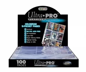 Ultra PRO: Platinum stránkové obaly na 9 kariet
