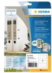 Herma Silphie etikety na zakladače 192x38mm hnedá / Etikety / A4 / permanentná / 140 ks / 20 listov (10759)