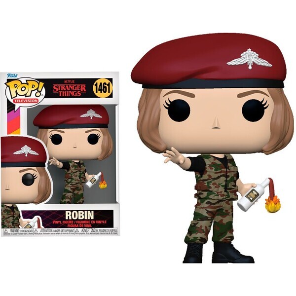 Funko POP TV: ST S4 - Hunter Robin w/cocktail