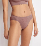 Dámske nohavičky ZERO Feel Bliss High leg - BROWN - svetlohnedá 1141 - SLOGGI BROWN XS
