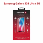 Swissten FULL GLUE COLOR FRAME CASE FRIENDLY sklo pre Samsung S938B Galaxy S25 ULTRA 5G čierna (54501872)