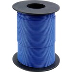 Donau Elektronik 105-2-100 spojovací drôt, 1 x 0.20 mm², modrá, 100 m; 105-2-100