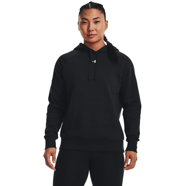 Mikina Under Armour Rival Fleece Hoodie Black/ White XS