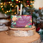 The English Soap Company Tuhé mydlo Christmas Wreath 190 g