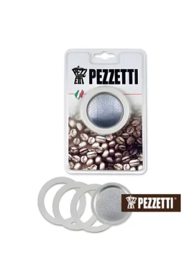 Pezzetti / Sada tesnení / pre hliníkové moka kanvice / 6 šálok