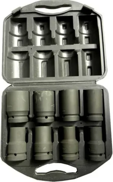 GEKO Sada nástrčných hlavíc 1" 8ks / 19-41mm (G10074)