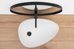 REA - Umývadlo na dosku Greta 56x39 biele REA-U8536