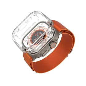 FIXED Ochranné puzdro Pure Watch s temperovaným sklom pre Apple Watch Ultra 49mm/Ultra 2 49mm číre (FIXPUW2-1029-TR)