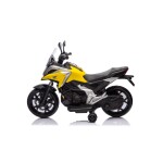 Mamido Detská elektrická motorka Honda NC750X žltá