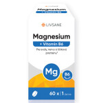 LIVSANE Horčík + vitamín B6 60 tabliet