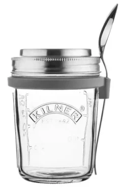 Kilner Poháre na raňajky s lyžicou / 350 ml (0025.899)