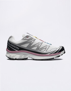 Salomon XT-6 White/Black/Dusky Orchid 43 1/3