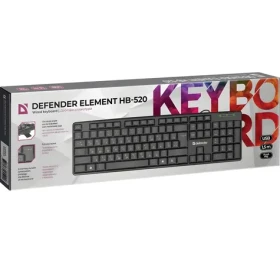 Element HB-520 / Klávesnica / Drôtová / USB (45518)