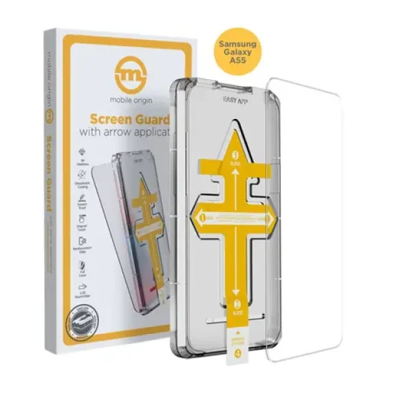 Mobile Origin Screen Guard with arrow applicator ochranné sklo pre Samsung Galaxy A55 s aplikátorom (SGZ-GA55)