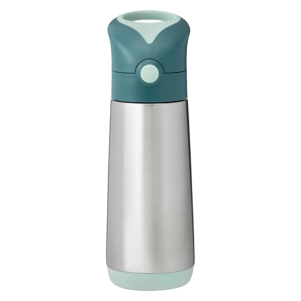 B.box Termoska na pitie so slamkou 500 ml - emerald EUR