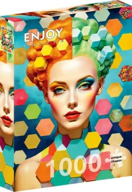 ENJOY Puzzle Hexagonálny portrét