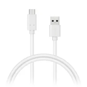 Connect IT Wirez USB C (Type C) - USB 1m biela tok prúdu až 3A (CI-1177)