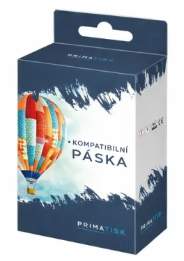 PrimaTisk Kompatibilná páska pre Brother - TZe-M931 - Brother páska - tlač čierna / strieborný podklad 12mm 8m (1053)