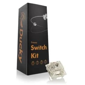 Ducky Gateron G Pro Switches / mechanická / 3-Pin / lineárne / MX-Stem / 38g / biela / 110 kláves (DSK110-WPA3)