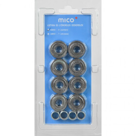 Uhlíkové ložiská MICO ABEC-5 /8 ks/ NEPLATÍ