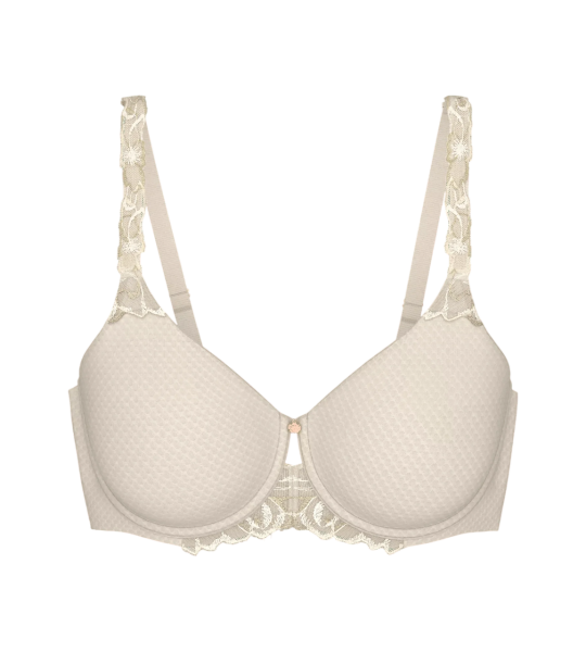 Dámska podprsenka Wild Azalea Florale W01 - BROWN - light beige 00RB - TRIUMPH BROWN 90E