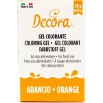 Gélová farba oranžová 28 g - Decora - Decora