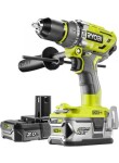 Ryobi R18PD7-252S / Príklepová vŕtačka / Aku / 5.0Ah + 2.0Ah / 13mm skľučovadlo / 1800 ot-min / 23.400 príklepov-min (5133004391)