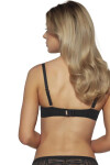 Dámska podprsenka Yasemin 2104 Black - AVA 60G černá s tělovou