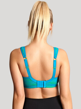 Športová podprsenka Wired Bra teal/lime 5021C