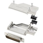 Encitech DCMR25-FK-HDP44-W-K 6355-8066-03 sada D-SUB kolíkové lišty 90 ° Pólov: 44 spájkovaný 1 ks; 6355-8066-03