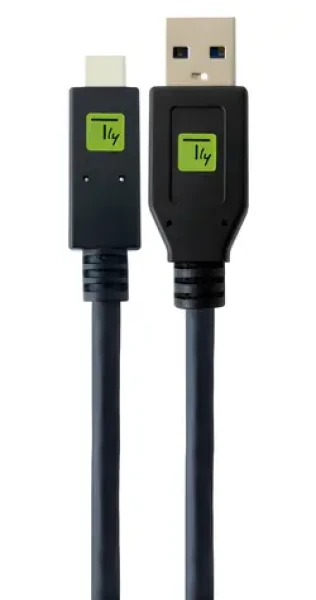 Techly USB-A - USB-C 2 m čierny / Kábel / USB 3.2 Gen 1 / 5 Gbit/s / rýchlonabíjanie (ICOC-MUSB31-CMAM20T)