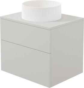 DEANTE - Prizma cashmere kúpeľňová skrinka, s granitovým umývadlom - 360 mm; SDKB6SAU4S