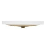 Nábytkové umývadlo SAT Fusion 81x46 cm otvor pre batériu uprostred SATFUS8046 SATFUS8046