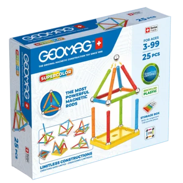 Geomag Magnetická stavebnica Supercolor