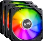 XPG Vento R 120 ARGB PWM Czarny 3-pack (VENTOR120ARGBPWM3C-BKCWW)