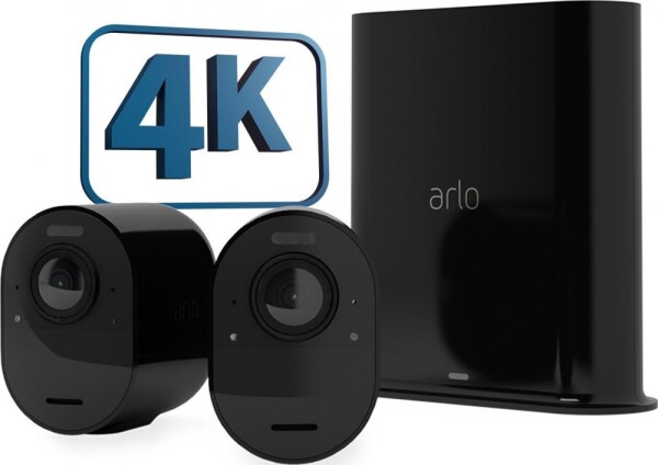 Arlo Arlo Ultra 2 Spotlight Camera Set of 2 black - 4K camera