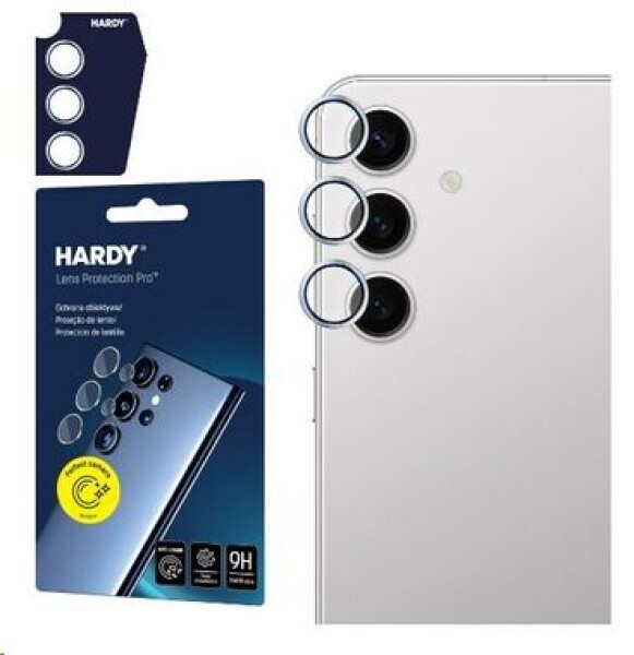 3mk HARDY Lens Protection Pre sklá na fotoaparát pre Samsung Galaxy S24+ Rainbow (5903108573184)