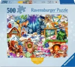 Ravensburger Puzzle Horská dedinka XXL