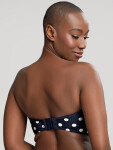 Dámske plavky Anya Riva Spot Bandeau Navy/Vanilla Top SW1453 - Panache 70E