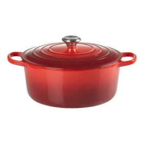 Le Creuset Signature Hrniec s pokrievkou 24 cm červená (21177240602430)