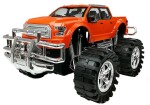 Mamido Set vozidiel oranžový Monster Truck červené BMW odťahovka 58 cm
