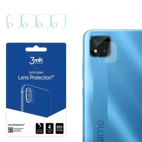 3mk FlexibleGlass Lens / Sklo na fotoaparát / Realme C11 (2021) / hybridné sklo / 0,2 mm / 4 ks