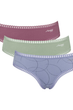 SLOGGI GO CRUSH HIPSTER NOHAVIČKY C3PACK V008 směs barev M