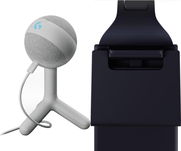 Logitech G Yeti Orb biały (988-000558) + Lampa Litra Glow