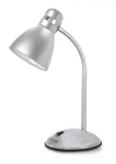 Esperanza ELD113S Alkes strieborná / Stolová lampa / pätica E27 / 12W (ELD113S)