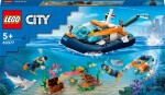 LEGO® City 60377 Prieskumná ponorka potápačov