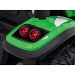 Mamido Detský elektrický traktor BLAST s prívesom 2x200W zelený