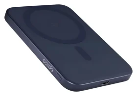 Epico UltraPack EM51 Alu Mag+ tmavo modrá / Bezdrôtová powerbanka / 5000 mAh / Qi2 / USB-C / 20W (9915111600003)