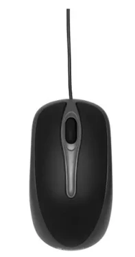 Verbatim 49019 Optická myš čierna / drôtová / 1000DPI / USB-A / kábel 1.5m (49019)