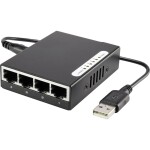 Renkforce RF-4451433 sieťový switch 5 portů 100 MBit/s USB napájanie; RF-4451433